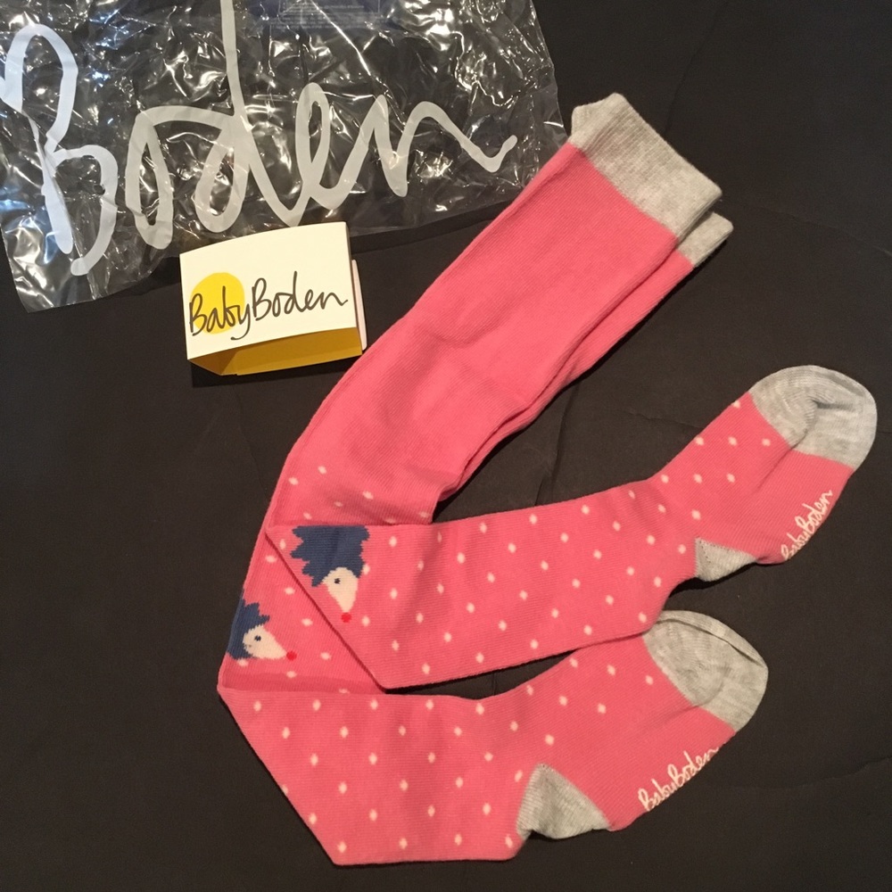 Mini Boden Hedgehog Tights